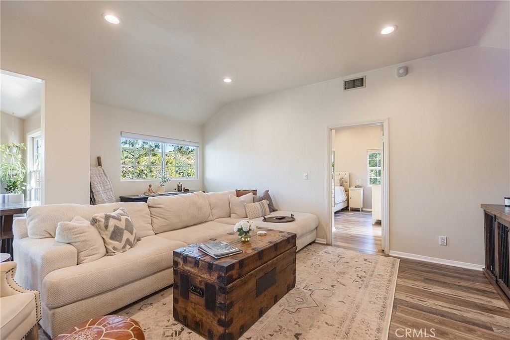 Dining area with French doors and natural light